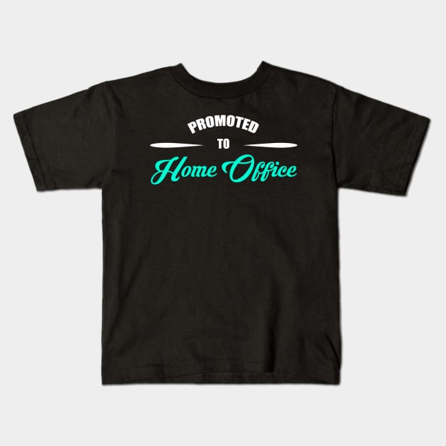 Home Office Kids T-Shirt by Imutobi